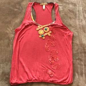 Racer back shirt, size M